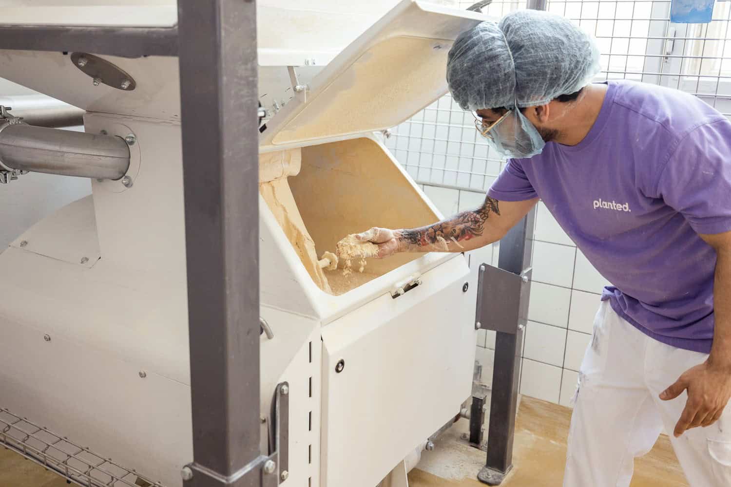 Photo of Planted employee working in a factory