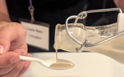 Cultivated Biosciences introduces its innovative yeast-based cream in a coffee creamer prototype