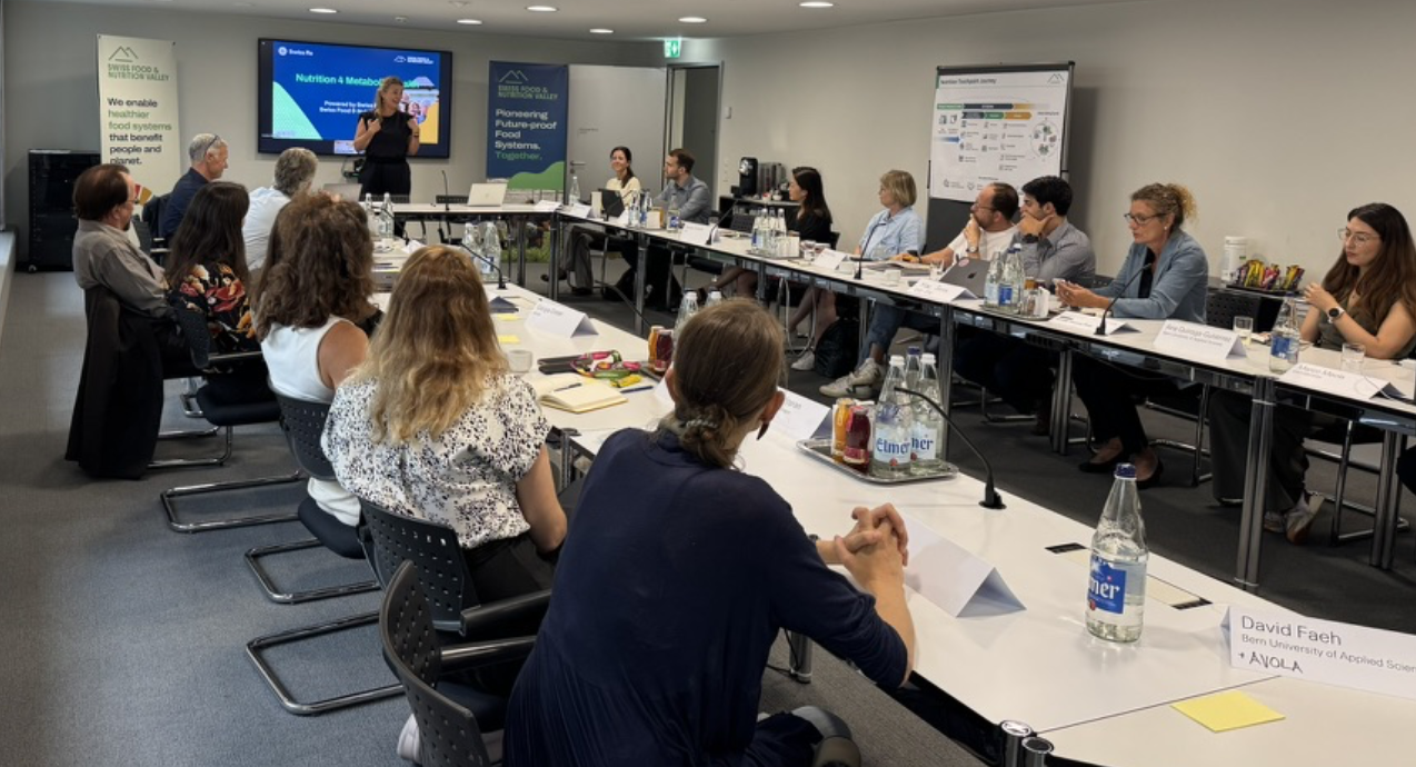 How can we empower citizens to improve nutrition and metabolic health in Switzerland?